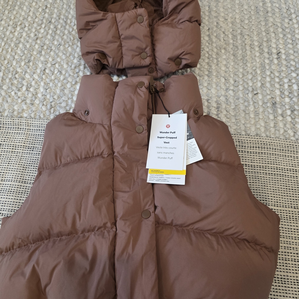 Kids Brown Puffer Vest
